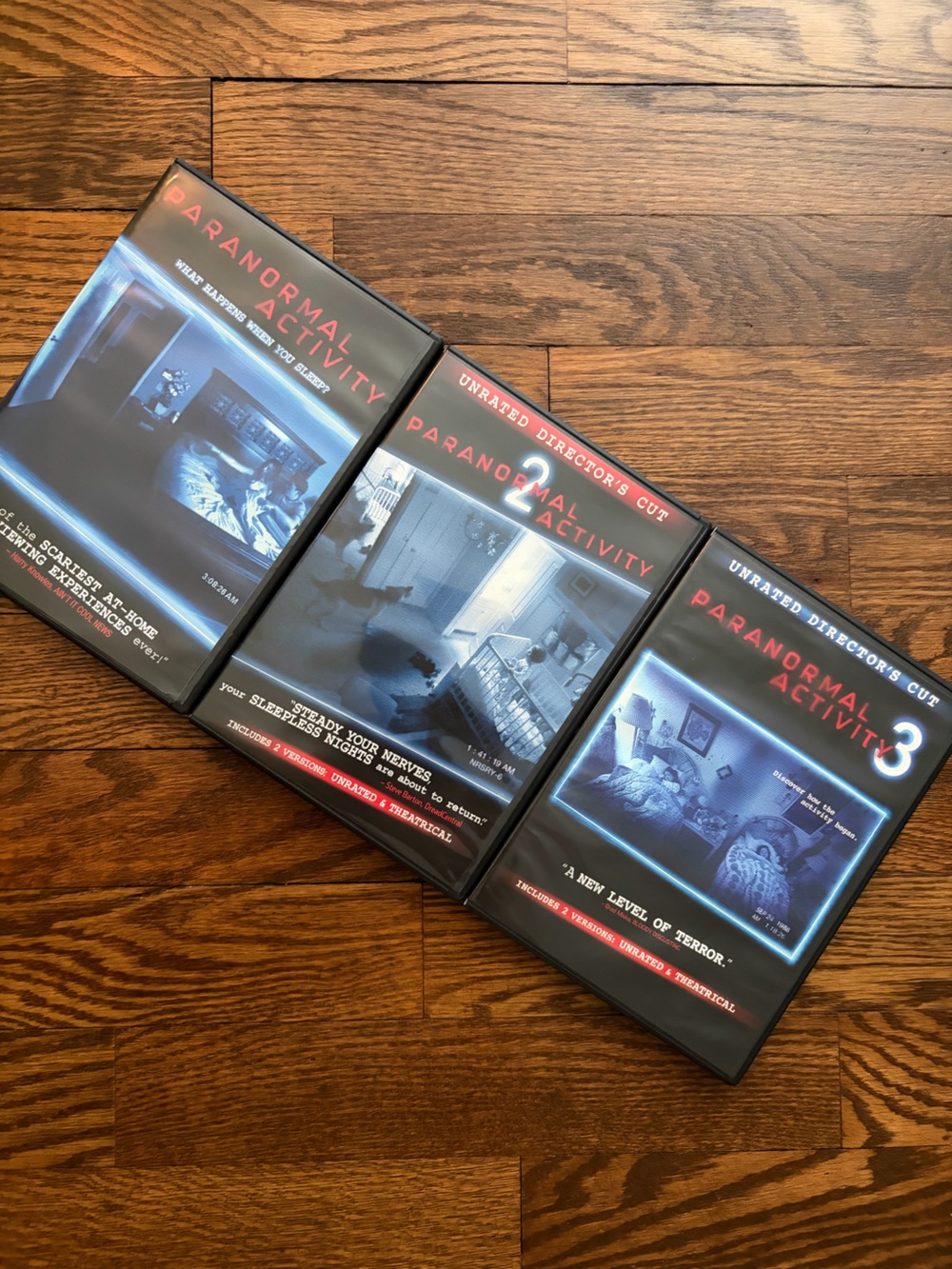 Paranormal Activity Three Movie Collection DVD Set - Untested - Picture 5 of 9